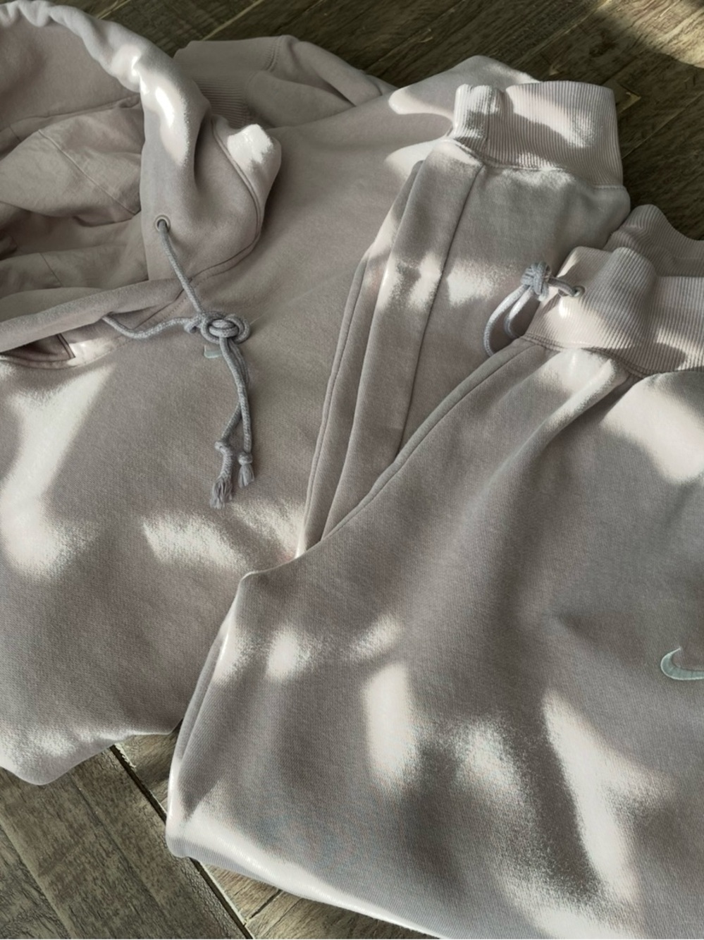 Nike blush sweatsuit